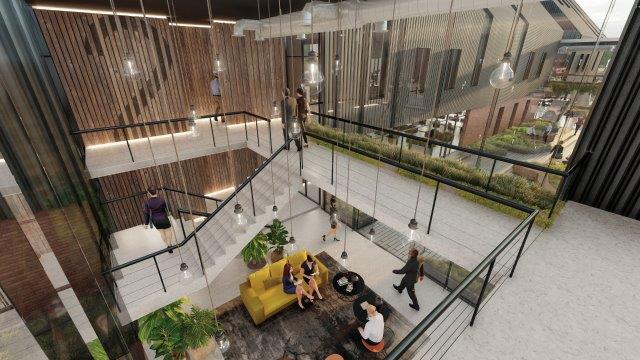 A proposal for offices in Richmond Cape Town