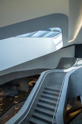 Stairs can enhance a building such as at 39 Commerce Crescent in Kramerville Johannesburg
