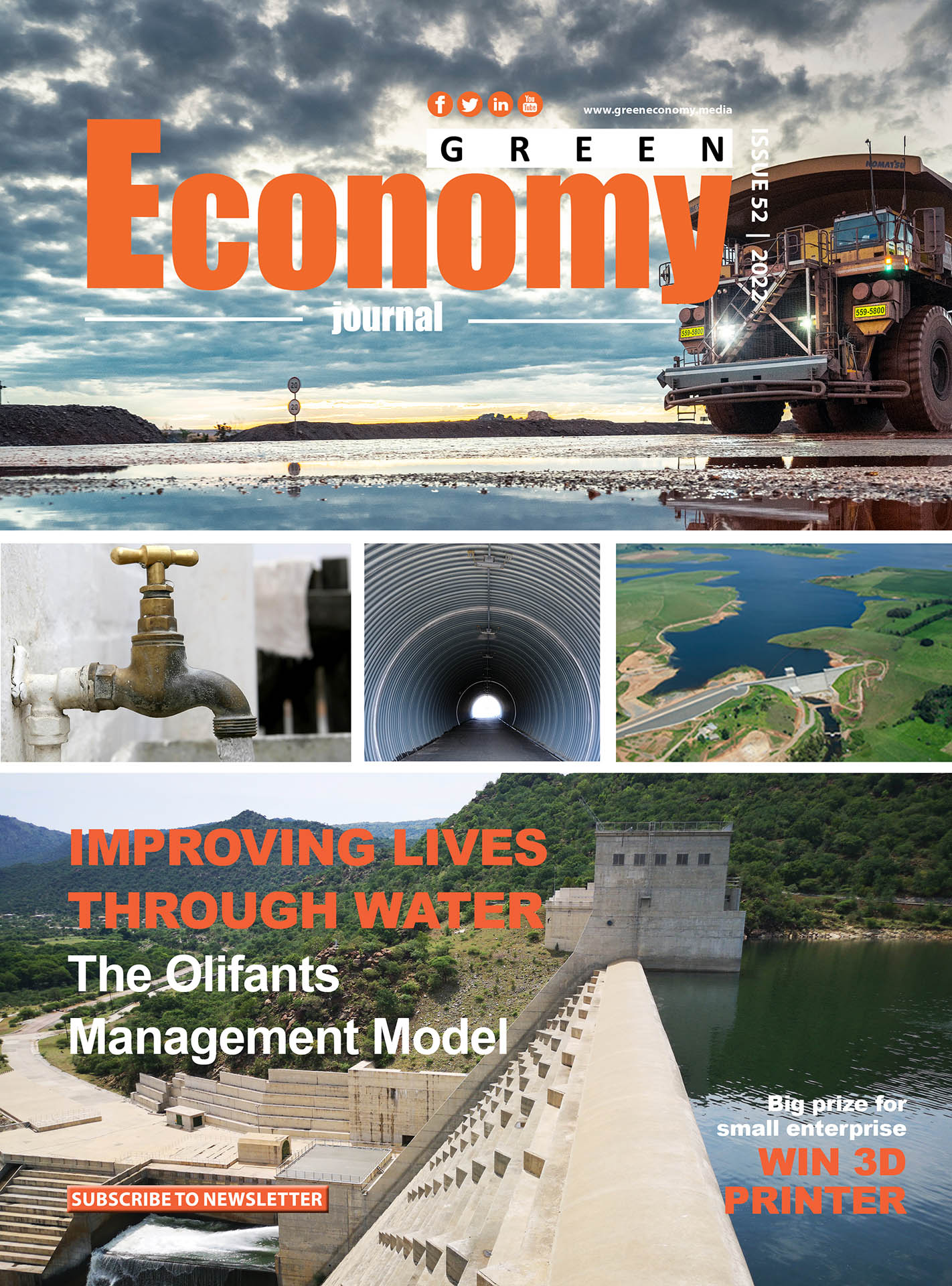 Cover of Green Economy Journal Issue 52